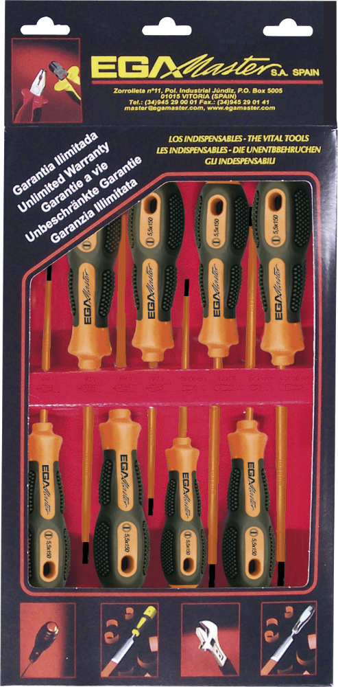 EGA MASTER screwdrivers.